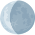 Waning Crescent Moon Emoji Copy Paste ― 🌘 - messenger
