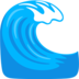 Water Wave Emoji Copy Paste ― 🌊 - messenger