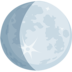 Waxing Gibbous Moon Emoji Copy Paste ― 🌔 - messenger