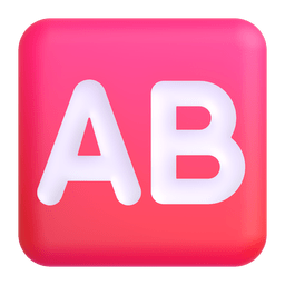 AB Button (blood Type) Emoji Copy Paste ― 🆎 - microsoft-teams-gifs