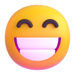 Beaming Face With Smiling Eyes Emoji Copy Paste ― 😁 - microsoft-teams-gifs