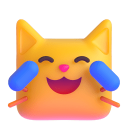Cat With Tears Of Joy Emoji Copy Paste ― 😹 - microsoft-teams-gifs