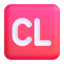 CL Button Emoji Copy Paste ― 🆑 - microsoft-teams-gifs