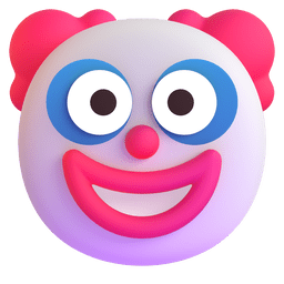 Clown Face Emoji Copy Paste ― 🤡 - microsoft-teams-gifs