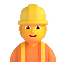 Construction Worker Emoji Copy Paste ― 👷 - microsoft-teams-gifs