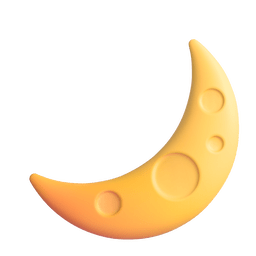 Crescent Moon Emoji Copy Paste ― 🌙 - microsoft-teams-gifs