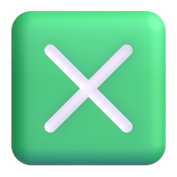 Cross Mark Button Emoji Copy Paste ― ❎ - microsoft-teams-gifs