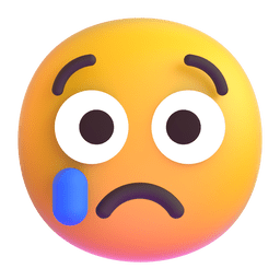 Crying Face Emoji Copy Paste ― 😢 - microsoft-teams-gifs