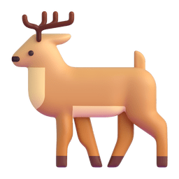 Deer Emoji Copy Paste ― 🦌 - microsoft-teams-gifs