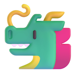 Dragon Face Emoji Copy Paste ― 🐲 - microsoft-teams-gifs