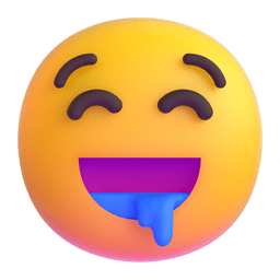 Drooling Face Emoji Copy Paste ― 🤤 - microsoft-teams-gifs