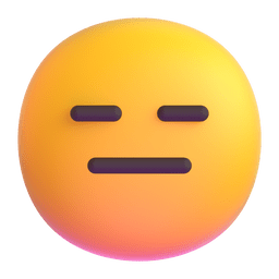 Expressionless Face Emoji Copy Paste ― 😑 - microsoft-teams-gifs