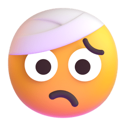 Face With Head-bandage Emoji Copy Paste ― 🤕 - microsoft-teams-gifs
