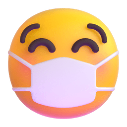 Face With Medical Mask Emoji Copy Paste ― 😷 - microsoft-teams-gifs