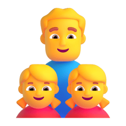 Family: Man, Girl, Girl Emoji Copy Paste ― 👨‍👧‍👧 - microsoft-teams-gifs