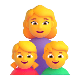 Family: Woman, Girl, Boy Emoji Copy Paste ― 👩‍👧‍👦 - microsoft-teams-gifs