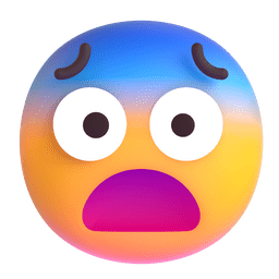 Fearful Face Emoji Copy Paste ― 😨 - microsoft-teams-gifs