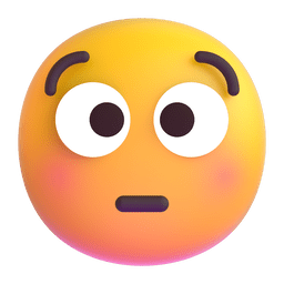 Flushed Face Emoji Copy Paste ― 😳 - microsoft-teams-gifs
