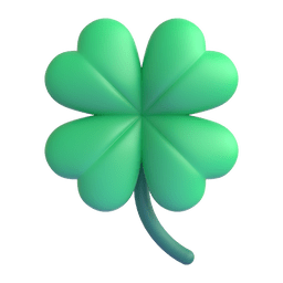 Four Leaf Clover Emoji Copy Paste ― 🍀 - microsoft-teams-gifs