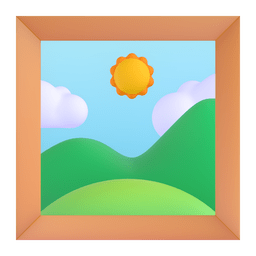 Framed Picture Emoji Copy Paste ― 🖼️ - microsoft-teams-gifs