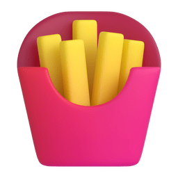 French Fries Emoji Copy Paste ― 🍟 - microsoft-teams-gifs