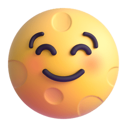 Full Moon Face Emoji Copy Paste ― 🌝 - microsoft-teams-gifs