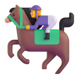 Horse Racing Emoji Copy Paste ― 🏇 - microsoft-teams-gifs