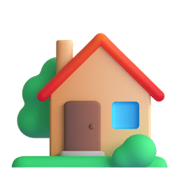 House With Garden Emoji Copy Paste ― 🏡 - microsoft-teams-gifs