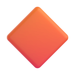 Large Orange Diamond Emoji Copy Paste ― 🔶 - microsoft-teams-gifs