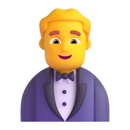 Man In Tuxedo Emoji Copy Paste ― 🤵‍♂ - microsoft-teams-gifs