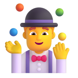 Man Juggling Emoji Copy Paste ― 🤹‍♂ - microsoft-teams-gifs