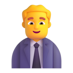 Man Office Worker Emoji Copy Paste ― 👨‍💼 - microsoft-teams-gifs
