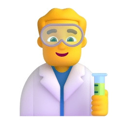 Man Scientist Emoji Copy Paste ― 👨‍🔬 - microsoft-teams-gifs
