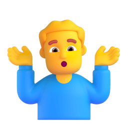 Man Shrugging Emoji Copy Paste ― 🤷‍♂ - microsoft-teams-gifs