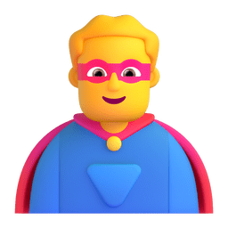 Man Superhero Emoji Copy Paste ― 🦸‍♂ - microsoft-teams-gifs