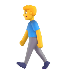 Man Walking Emoji Copy Paste ― 🚶‍♂ - microsoft-teams-gifs
