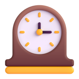Mantelpiece Clock Emoji Copy Paste ― 🕰️ - microsoft-teams-gifs