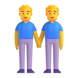 Men Holding Hands Emoji Copy Paste ― 👬 - microsoft-teams-gifs