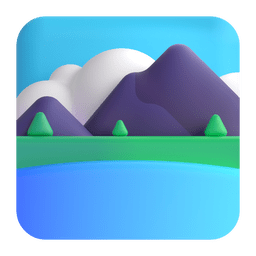 National Park Emoji Copy Paste ― 🏞️ - microsoft-teams-gifs