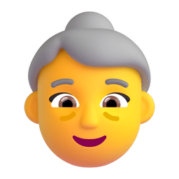 Old Woman Emoji Copy Paste ― 👵 - microsoft-teams-gifs
