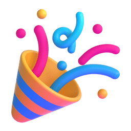 Party Popper Emoji Copy Paste ― 🎉 - microsoft-teams-gifs