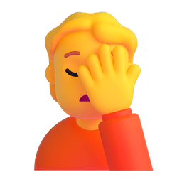 Person Facepalming Emoji Copy Paste ― 🤦 - microsoft-teams-gifs