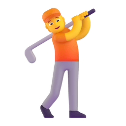 Person Golfing Emoji Copy Paste ― 🏌️ - microsoft-teams-gifs