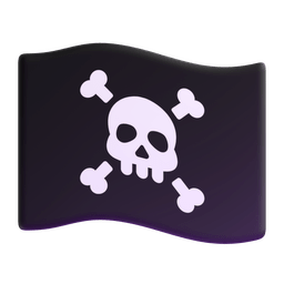 Pirate Flag Emoji Copy Paste ― 🏴‍☠ - microsoft-teams-gifs