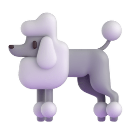 Poodle Emoji Copy Paste ― 🐩 - microsoft-teams-gifs