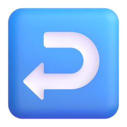Right Arrow Curving Left Emoji Copy Paste ― ↩️ - microsoft-teams-gifs