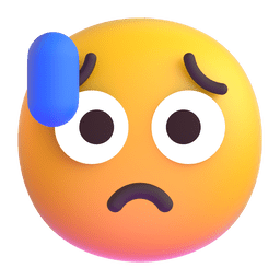 Sad But Relieved Face Emoji Copy Paste ― 😥 - microsoft-teams-gifs