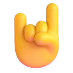 Sign Of The Horns Emoji Copy Paste ― 🤘 - microsoft-teams-gifs