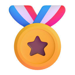 Sports Medal Emoji Copy Paste ― 🏅 - microsoft-teams-gifs