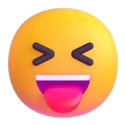 Squinting Face With Tongue Emoji Copy Paste ― 😝 - microsoft-teams-gifs